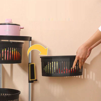 Mengorganisir Lemari Dapur Anda secara efisien dengan 4 Lapisan Multifunctional Pantry Storage