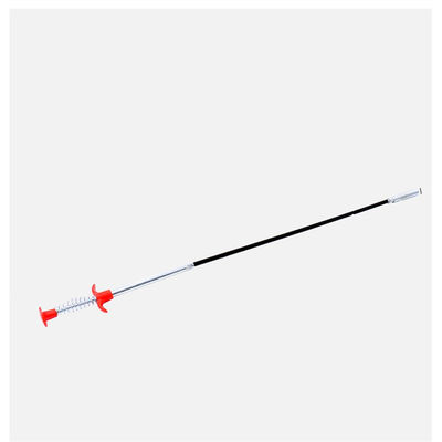60cm Cuci Sink Pembersih Pipa Plunger Dan Limbah Toilet Unclogging Tool Dengan Handle