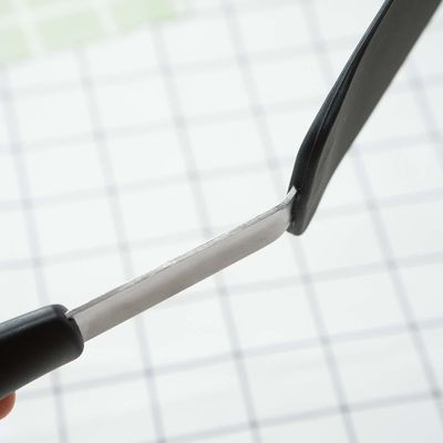 2 bungkus 600F tahan panas non-menempel menengkokkan telur silikon spatula 149 115G