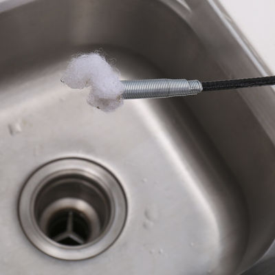 60cm Cuci Sink Pembersih Pipa Plunger Dan Limbah Toilet Unclogging Tool Dengan Handle