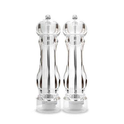 60X221mm Stainless Steel Salt and Pepper Grinder yang nyaman untuk profesional yang sibuk