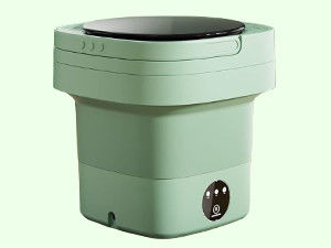 Private Mold 1.8KG Mini Washing Machine dan Rotary Dryer Lipat untuk Ruang Kompak