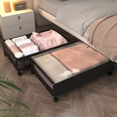 Desain fungsional Rak penyimpanan pulley multifungsi untuk pakaian tidur / buku / mainan