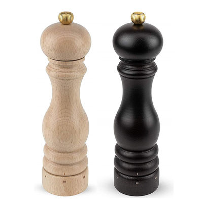 Kitchen Spice Salt Grinder Manual Stainless Steel Pepper Mill Ketebalan yang dapat disesuaikan