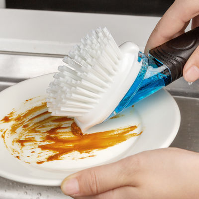 Alat-alat dapur Sikat Pembersih Sikat Genggam Panjang Sikat untuk Cuci Piring dan Lainnya
