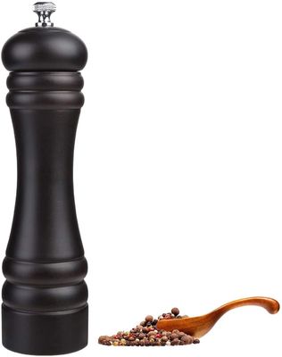 Manual Keramik Core Pepper Spice Grinder Alat dapur kayu Belanda dalam Filled Pepper Grinder