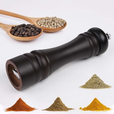 Manual Keramik Core Pepper Spice Grinder Alat dapur kayu Belanda dalam Filled Pepper Grinder