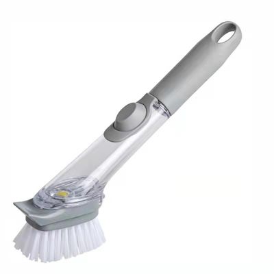 3 Kepala Pembersih yang Bisa Diganti Sabun Dispensing Sponge PP TPR Bristle Cuci Piring Sikat