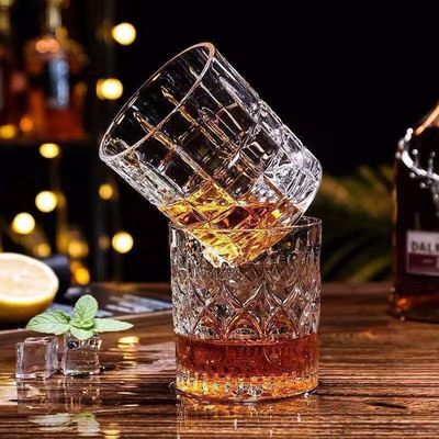 300ml Kapasitas Whiskey Tequila Cup dengan Max Diamond Glassware dan Exquisite Tumbler