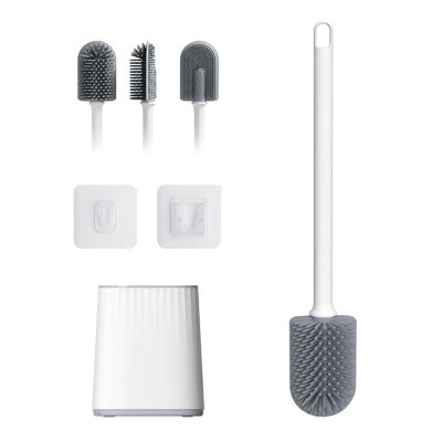 TPR Plastik Bulat Pembersih Sikat Toilet Pembersih Set untuk Superior Kamar Mandi Kebersihan