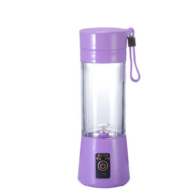 Kedatangan Portable Pink Electric Juicer Cup Multifungsi Mini Blender Fruit Mixers