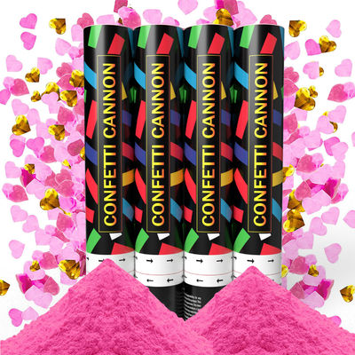 Konfetti Cannon Party Supplies 60cm Biodegradable Hand-screwed Gender Reveal Cannon
