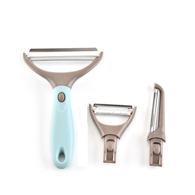 Set Terbaik 4 Pcs Peelers Multifungsi Dapur Gadget Untuk Buah Sayuran Alat