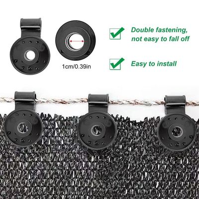 Shade Cloth Clips Heavy Duty Lock Grip untuk Berbagai Sun Shade Net dan Plastik Mesh Clip