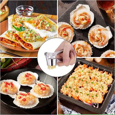 Multi Kitchen Grater Stainless Steel Zinc Alloy Manual Bawang Putih Press Gadgets Dapur