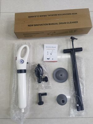 Pembersihan rumah tangga Toilet listrik Dredge dengan Pompa Udara dan Pipa Tekanan Plunger