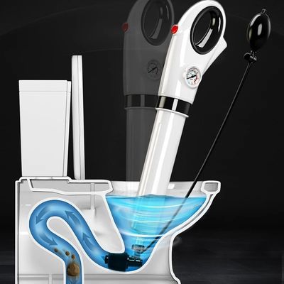 Pembersihan rumah tangga Toilet listrik Dredge dengan Pompa Udara dan Pipa Tekanan Plunger