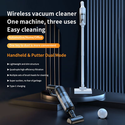 Bagless digunakan kembali Wireless Stick Handheld Vacuum Cleaner tegak tanpa kabel Vacuum