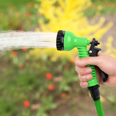 25-250ft Tekanan Tinggi Heavy Duty Garden Water Hose Spray Nozzle dengan Hose Expandable