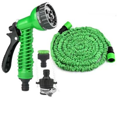25-250ft Tekanan Tinggi Heavy Duty Garden Water Hose Spray Nozzle dengan Hose Expandable