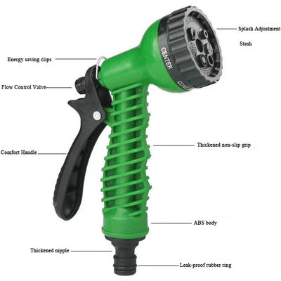 Garden Hose Reels 250ft Fleksibel Magic Teleskopik Tekanan Mobil Mencuci pipa air yang dapat diperluas