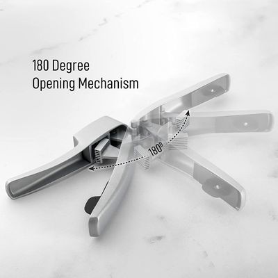 2 in 1 Ginger Chopper Aluminium Alloy Bawang Putih Press Dan Bawang Putih Slicer Dengan Logo Khusus