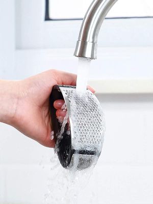Penjual Teratas Hot Bawang Putih Press Peeler Manual Baja tahan karat untuk Alat Buah Sayuran