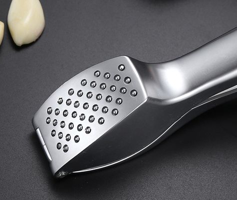 Stainless Steel Zinc Alloy Manual Garlic Press Hand Press untuk Alat Masakan