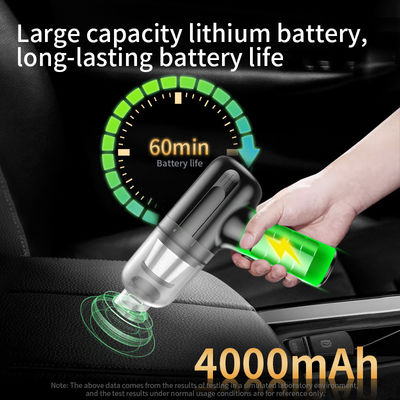 90w 9000PA Wireless Handheld Vacuum Cleaner dengan Brushless Motor dan Sumber Daya USB