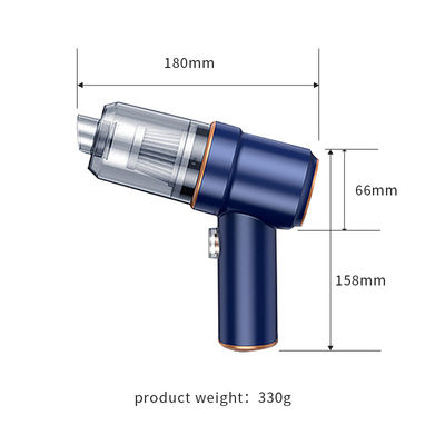Handheld Mini ABS Multifungsi Mobil Vacuum Cleaner Nyaman pembersih basah dan kering