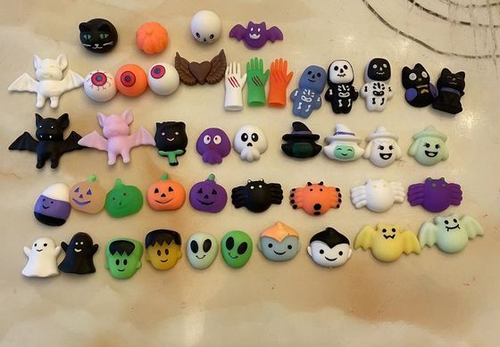 Ramah Lingkungan Halloween Mochi Squishy Toy Cantik dan memuaskan untuk bermain anak-anak