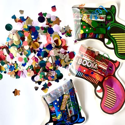 Senjata Bentuk Autoinflasi Inflatable Confetti Senjata untuk Green Year Pernikahan Ulang Tahun