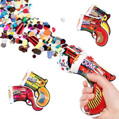 Senjata Bentuk Autoinflasi Inflatable Confetti Senjata untuk Green Year Pernikahan Ulang Tahun