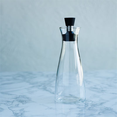 650ML/400ML botol kaca minyak dan cuka dispenser tanpa tetesan desain untuk dapur