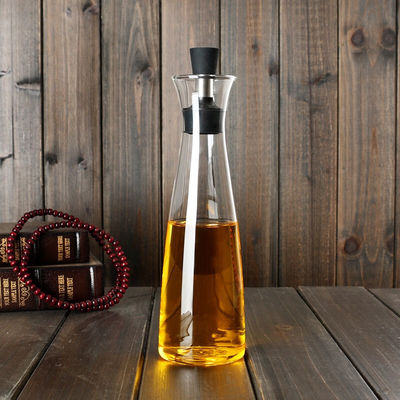650ML/400ML botol kaca minyak dan cuka dispenser tanpa tetesan desain untuk dapur