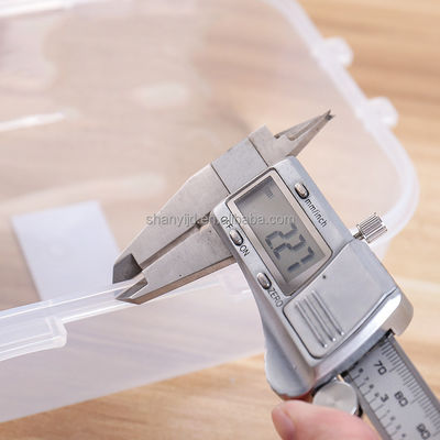 3pcs Airtight Plastic Storage Box Set untuk Multifungsi Makanan Storage Container