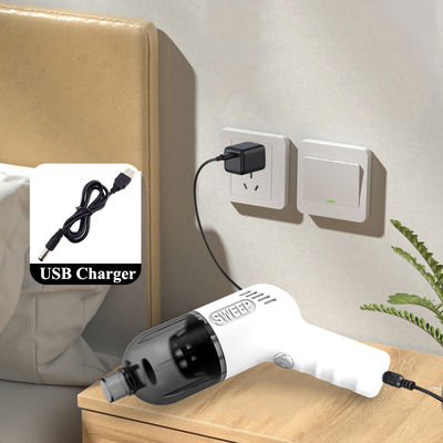 2500Pa Penyedot dan 1800Mah Baterai Portable Wireless Handheld Dust Blower untuk pembersihan mobil