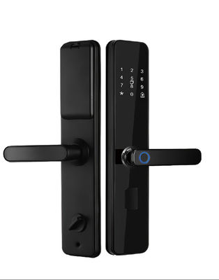 Outdoor Security Digital Door Handle dengan Tuya Ttlock dan Fingerprint Recognition