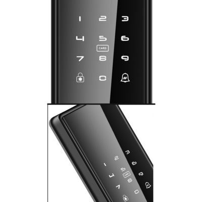 Outdoor Security Digital Door Handle dengan Tuya Ttlock dan Fingerprint Recognition