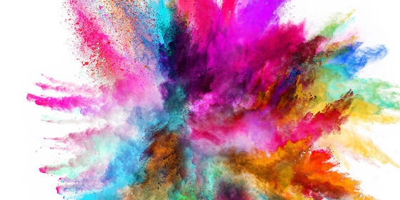 Warna-warni Holi Powder Party Popper Confetti Cannon Corn Powder 13*18cm Biodegradable