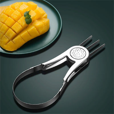 Alat dapur stainless steel untuk menggali buah-buahan secara berkelanjutan dan menghilangkan biji mangga