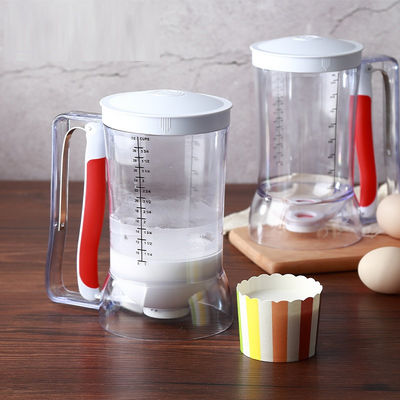 17x11.4x18.7cm Batter tepung pasta dispenser untuk pancake cookie kue muffin separator