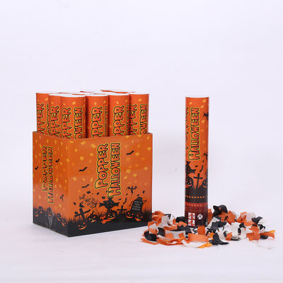 Blue Party Popper Confetti Cannon untuk Perayaan Tahun Biodegradable Custom Bentuk