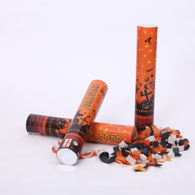 Blue Party Popper Confetti Cannon untuk Perayaan Tahun Biodegradable Custom Bentuk
