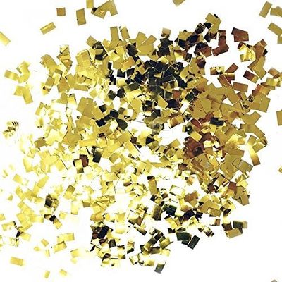 Ungu 2 * 5cm Partai Popper Confetti Cannon Biodegradable persegi panjang Bulat Bentuk Hati Hijau Putih Hitam Confetti Gold Foil Free Sample