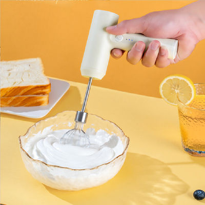 Stainless Steel Automatic Wireless Rechargeable Egg Beater untuk Kue Dapur Dessert