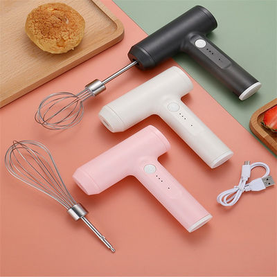 Stainless Steel Automatic Wireless Rechargeable Egg Beater untuk Kue Dapur Dessert