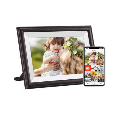 Supply Bulk 10 inci 16g WiFi LCD Cloud Video Download Frameo Digital Foto Gambar Frame