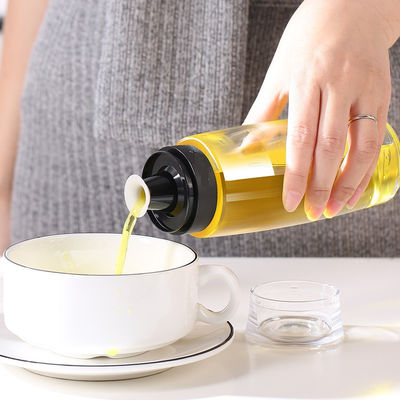 Glass Oil Sprayer Vinegar Dispenser Botol 280ml 9.5oz dengan Pump Skala Pengukuran