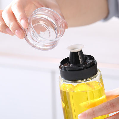 Glass Oil Sprayer Vinegar Dispenser Botol 280ml 9.5oz dengan Pump Skala Pengukuran
